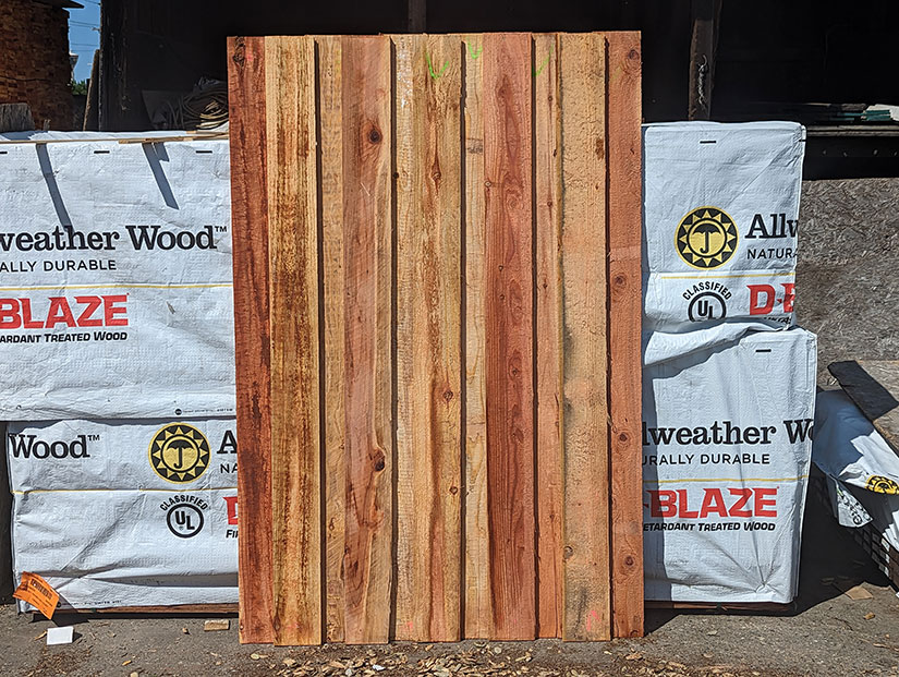 Overlap style with ranch grade