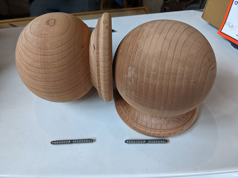 Redwood Post Cap
