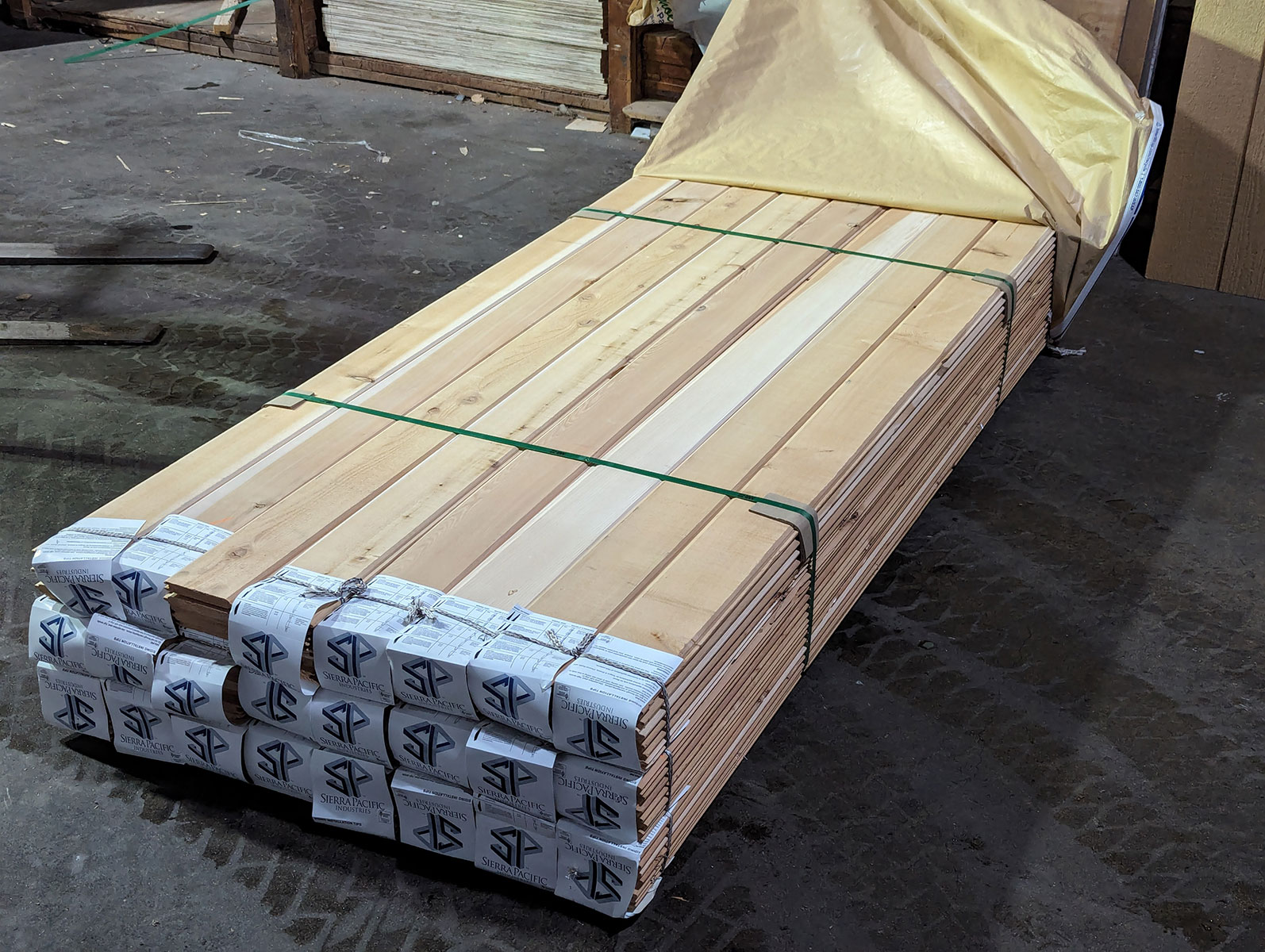 V Edge Cedar Siding